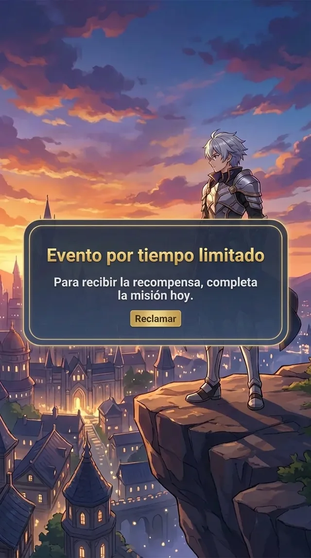 La misma pantalla del juego traducida al español en la ventana flotante de PiP Translate