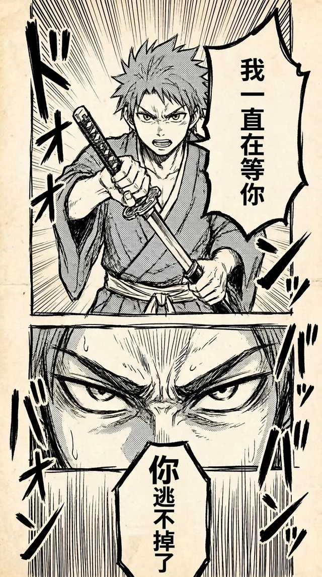 同一页日漫在 iPhone 漫画翻译悬浮窗里翻译成中文